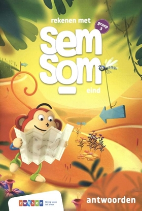 Afbeeldingen van Rekenen met Semsom Groep 3 eind antwoordenboek