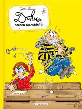 Afbeeldingen van Dokus de leerling Genoeg gelachen!