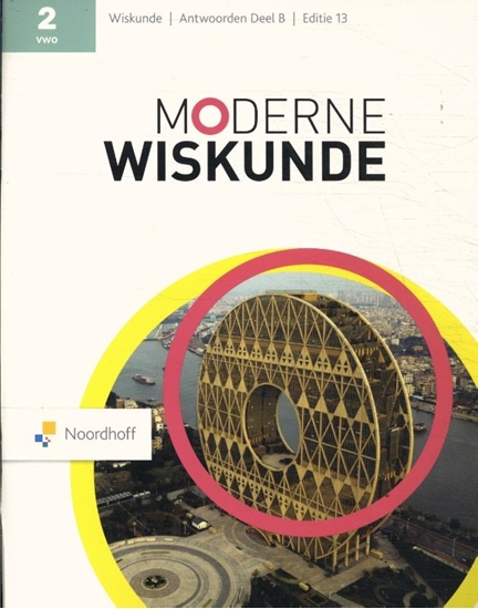 Afbeelding van Moderne Wiskunde 2 vwo Antwoordenboek B