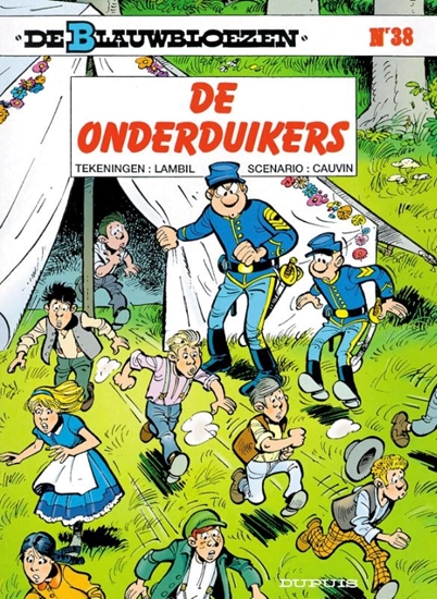Afbeelding van De Blauwbloezen De onderduikers