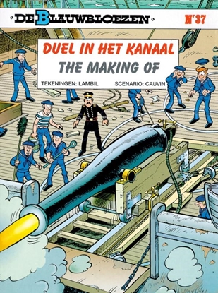 Afbeeldingen van De Blauwbloezen Duel in het kanaal