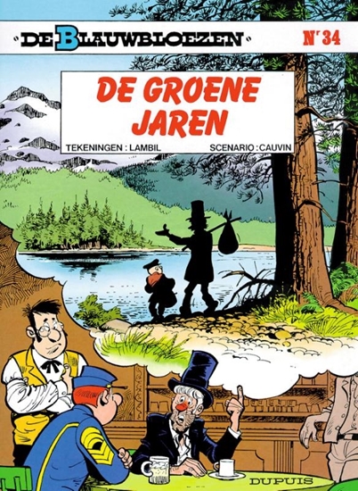 Afbeelding van De Blauwbloezen De groene jaren