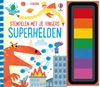 Afbeelding van Stempelen met je vingers Superhelden
