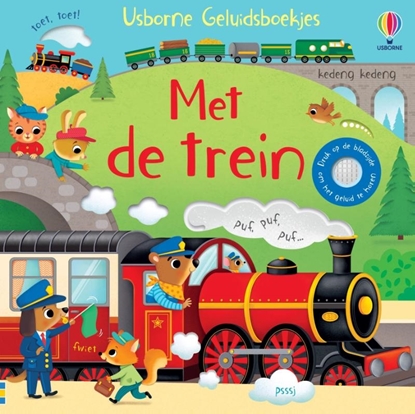 Afbeeldingen van Usborne Geluidsboekjes Met de trein