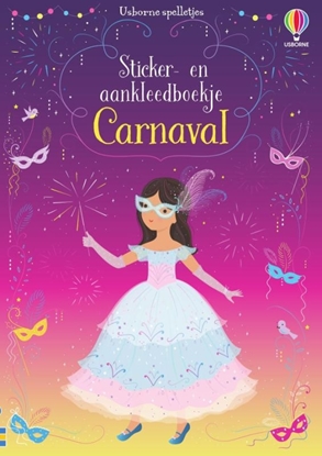 Afbeeldingen van Sticker- en aankleedboekje Carnaval