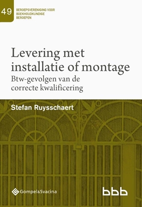 Afbeeldingen van Beroepsvereniging voor boekhoudkundige beroepen (BBB) 49-Levering met installatie of montage