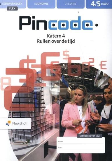 Afbeelding van Pincode havo katern 4 Ruilen over de Tijd Leerwerkboek Flex
