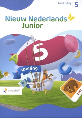 Afbeeldingen van Nieuw Nederlands Junior Spelling handleiding groep 5