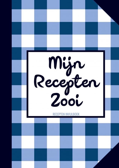 Afbeelding van Originele Cadeaus voor Vrouwen en Mannen - Recepten Invulboek / Receptenboek - "Mijn Recepten Zooi"
