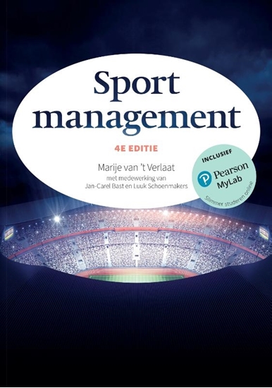 Afbeelding van Sportmanagement, 4e editie met MyLab NL toegangscode