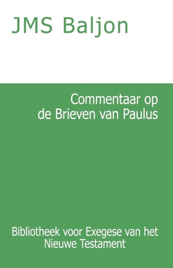 Afbeelding van Bibliotheek voor Exegese van het Nieuwe Testament Commentaar op de Brieven van Paulus