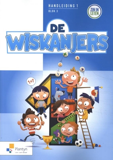 Afbeelding van De Wiskanjers 1 blok 3 Handleiding
