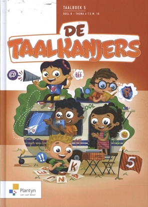 Afbeeldingen van De Taalkanjers 5 deel b Taalboek