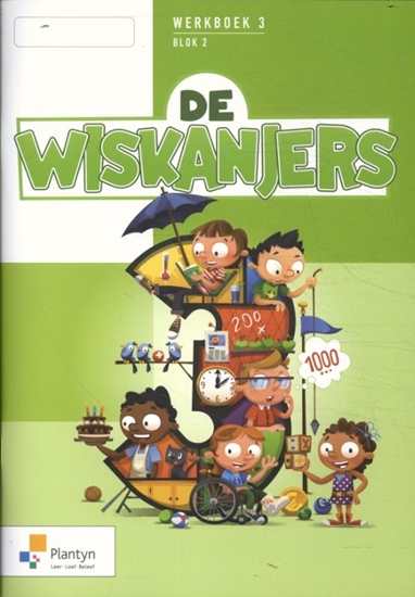 Afbeelding van De Wiskanjers 3de leerjaar blok 2 Werkboek