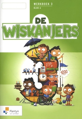 Afbeeldingen van De Wiskanjers blok 6 Werkboek 3