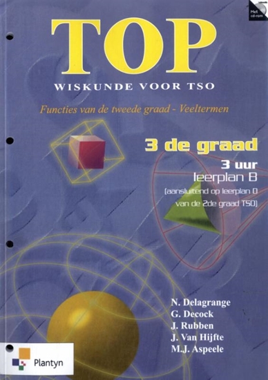 Afbeelding van TOP 3 de graad, functies van de 2de graad - Veeltermen