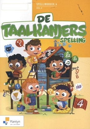 Afbeeldingen van De Taalkanjers Leerjaar 4 B deel Spellingboek