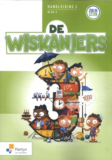 Afbeelding van De wiskanjers 3 Blok 3 Handleiding