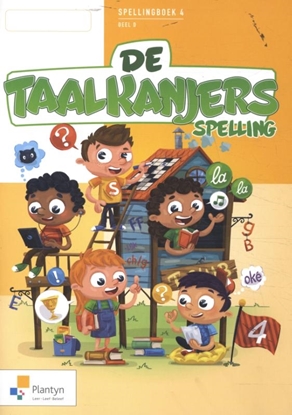 Afbeeldingen van De Taalkanjers Leerjaar 4 D-deel Spellingboek