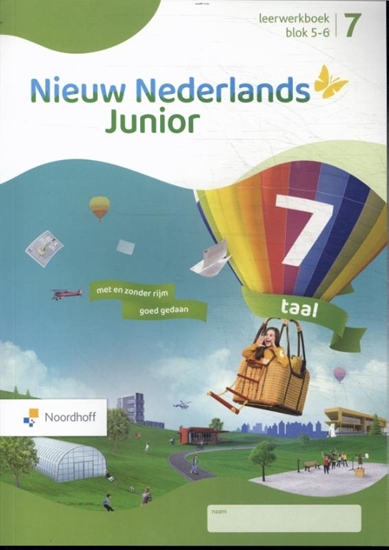 Afbeelding van Nieuw Nederlands Junior groep 7 blok 5-6 Taal Leerwerkboek