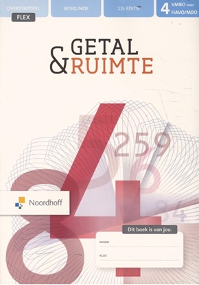 Afbeeldingen van Getal & Ruimte 4 vmbo naar havo/mbo Overstapdeel flex