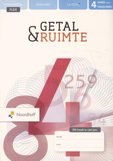 Afbeelding van Getal & Ruimte 4 vmbo naar havo/mbo Overstapdeel flex