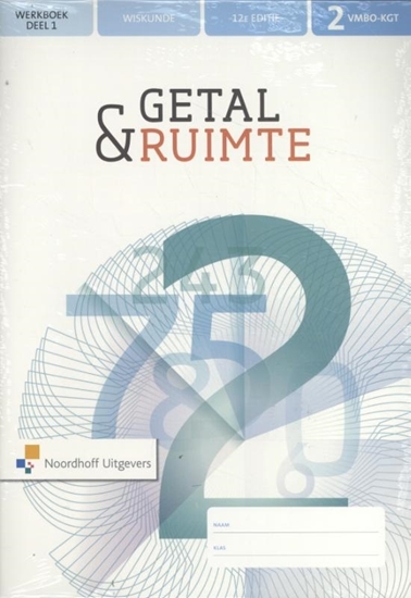 Afbeelding van Getal & Ruimte set 2 vmbo-kgt wiskunde werkboek