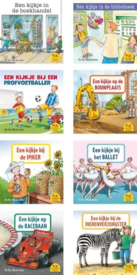 Afbeelding van Pixi serie Beroepen 8x8 ex