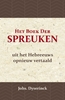 Afbeelding van Het Boek der Spreuken