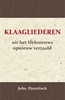 Afbeelding van De Klaagliederen