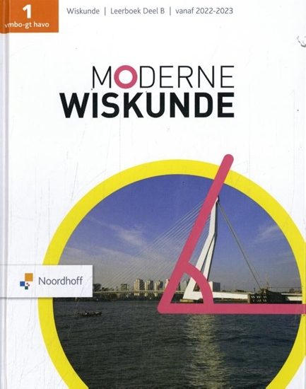 Afbeelding van Moderne Wiskunde vmbo-gt/havo 1b leerboek