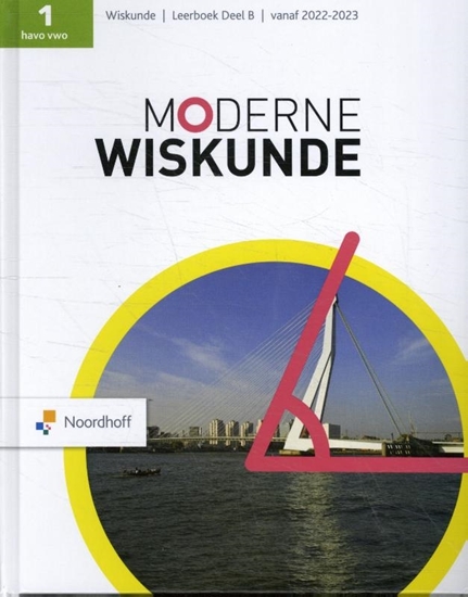 Afbeelding van Moderne Wiskunde havo/vwo 1b leerboek