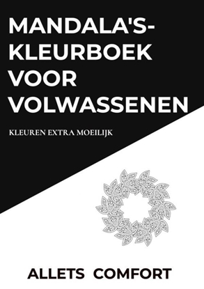 Afbeeldingen van Mandala's-kleurboek voor volwassenen-Kleuren extra moeilijk-A5 Mini- Allets Comfort