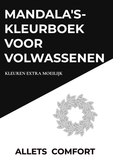Afbeelding van Mandala's-kleurboek voor volwassenen-Kleuren extra moeilijk-A5 Mini- Allets Comfort