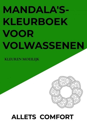 Afbeeldingen van Mandala's-kleurboek voor volwassenen-Kleuren moeilijk-A5 Mini- Allets Comfort