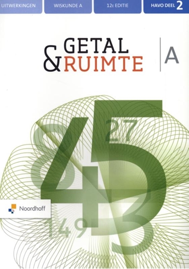 Afbeelding van Getal & Ruimte havo A 2 uitwerkingen