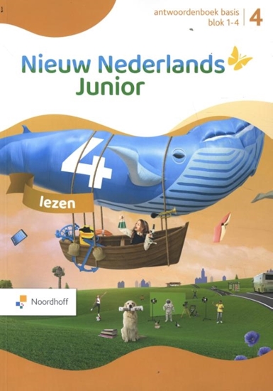 Afbeelding van Nieuw Nederlands Junior lezen 4 blok 1-4 Antwoordenboek basis