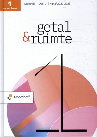 Afbeelding van Getal en Ruimte vmbo-gt/havo 1 deel 2 wiskunde leerboek