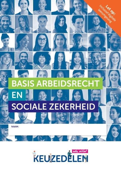 Afbeelding van Keuzedeel Basis arbeidsrecht en sociale zekerheid | combipakket
