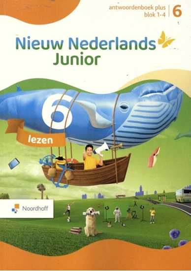 Afbeelding van Nieuw Nederlands Junior 6 lezen blok 1-4 Antwoordenboek plus