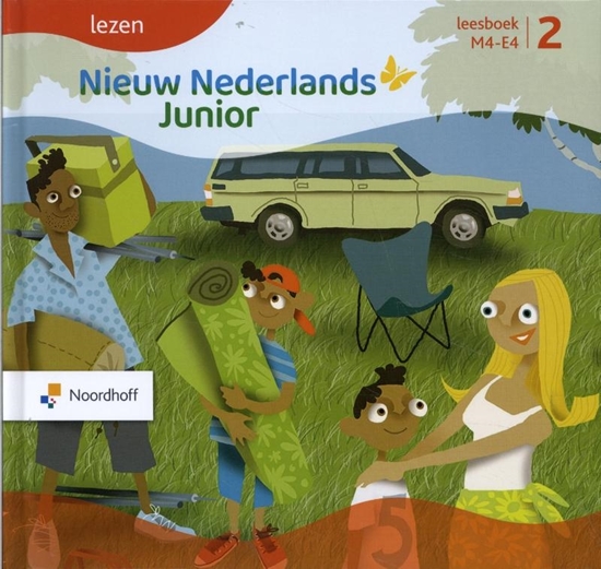 Afbeelding van Nieuw Nederlands Junior lezen deel 2 leesboek M4-E4