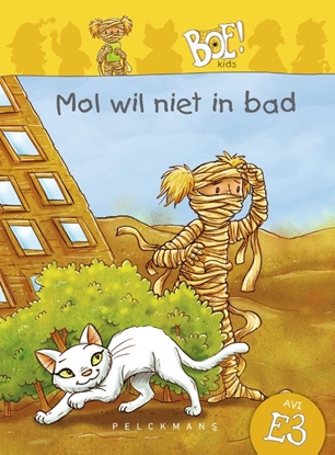 Afbeeldingen van Boe!Kids Mol wil niet in bad