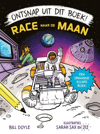 Afbeelding van Ontsnap uit dit boek Ontsnap uit dit boek - Race naar de maan