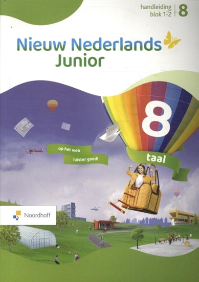 Afbeelding van Nieuw Nederlands Junior groep 8 blok 1-2 Taal Handleiding