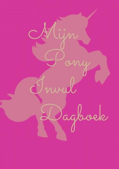 Afbeelding van Mijn pony invul dagboek roze