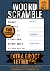 Afbeelding van Puzzelwoordenboek & Meer Vol. 17 - Woord Scramble voor Volwassenen en Ouderen - Extra Groot Lettertype