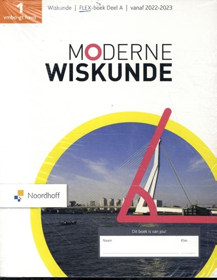 Afbeelding van Moderne Wiskunde 13e ed vmbo-gt(h) 1 FLEX leerboek a+b