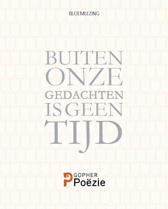Afbeeldingen van Buiten onze gedachten is geen tijd