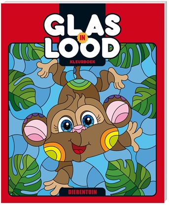 Afbeeldingen van Kleurboek glas-In-Lood - Dierentuin