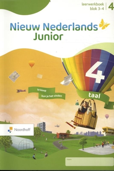 Afbeelding van Nieuw Nederlands Junior taal groep 4 blok 3-4 Leerwerkboek
